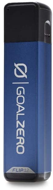 Goal Zero Flip 12 Portable Phone Charger, 3,350 mAh/12 Wh External Battery Power Bank